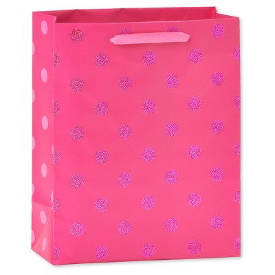 Small Dotted Birthday Gift Bag Pink - Spritz™