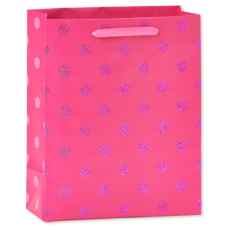 Small Dotted Birthday Gift Bag Pink - Spritz&#8482;, 1 of 3