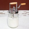 Lehman's Dazey Butter Churn, Vintage Style Non-Electric Hand Crank, Makes up to 8 oz in 10 to 15 Minutes, 11 inches high - 3 of 4