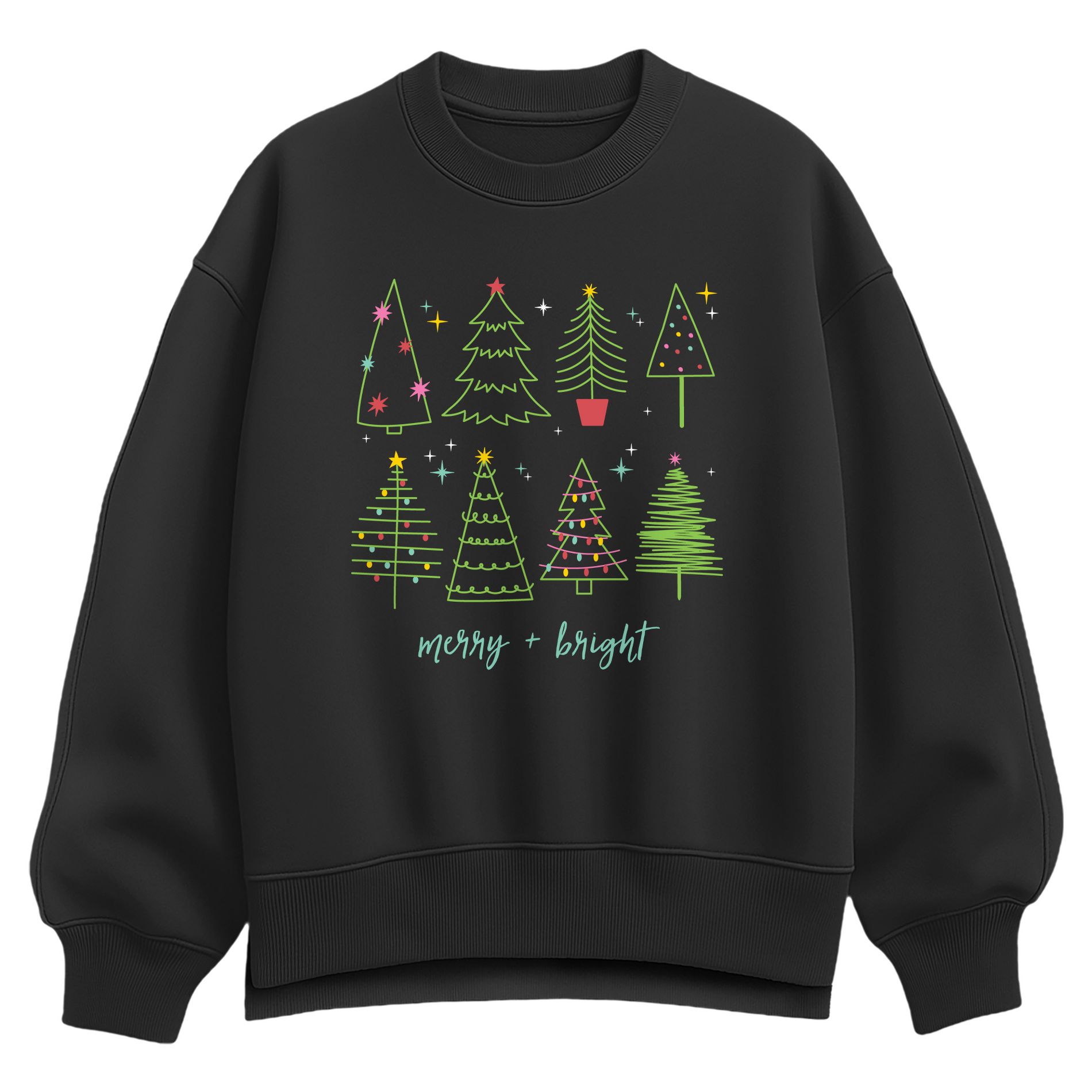 Women's - Instant Message - Christmas Trees