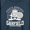 Women's - Garfield - Tennis Lightweight French Terry Wide Neck Long Sleeve Shirt - 2 of 4