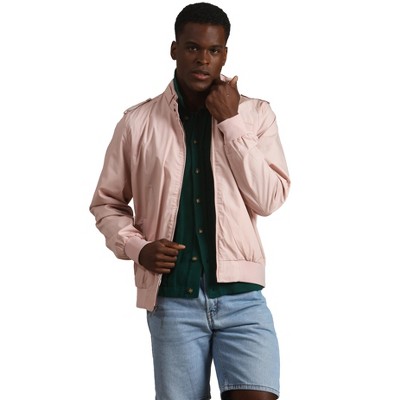 Men pink sale windbreaker