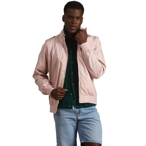 Target pink leather clearance jacket