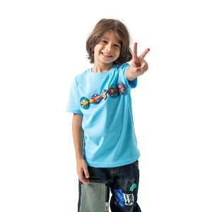 Rabble Gender Neutral Interchangeable Velcro Patch T-Shirt - 1 of 4