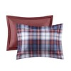 Sapphtopaz Bedding Comforter Set Quilt Set Scotchgard Down Alternative with Plaid Pattern - 2 of 4