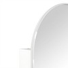 TEHOME Arched Bathroom Medicine Cabinet with Mirror Recessed and Surface Mount Medicine Cabinet Mirror - 3 of 4