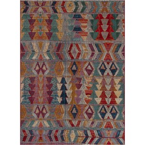 Unique Loom    Outdoor Modern Tamarindo Area Rug - 1 of 4
