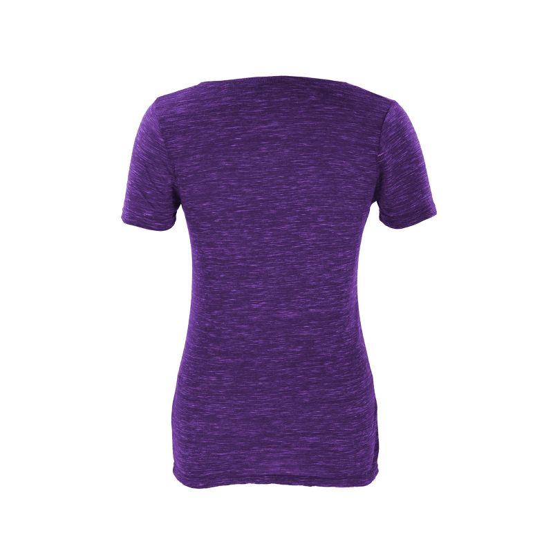 NBA Los Angeles Lakers Women&#39;s Short Sleeve V-Neck T-Shirt - XL, 3 of 5