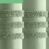 Sage Green Tufted Curtain, Farmhouse Waterproof 72x72 with Hook, Wrinkle Free - 3 of 4