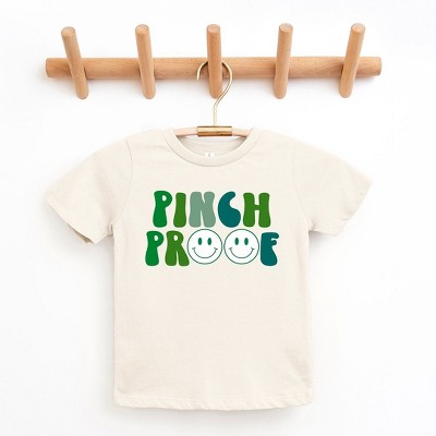 The Juniper Shop Pinch Proof Smiley Face Toddler Short Sleeve Tee