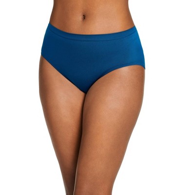 Jockey Women's Smooth & Shine Seamfree Brief 9 Azurite Sea : Target