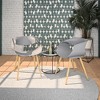 COSCO Outdoor/Indoor Resin Ribbon Chair - 3 of 4