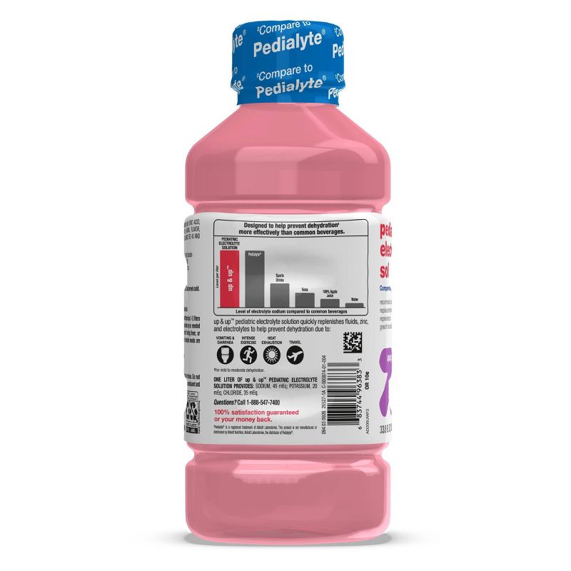 Pediatric Electrolyte Drink - Strawberry - 33.8 fl oz - up &#38; up&#8482;, 5 of 10