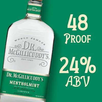 Dr McGillicuddy's Mentholmint Liqueur- 750ml Bottle