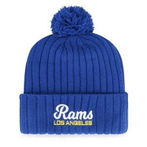 NFL Los Angeles Rams Women's Flourish Knit Beanie - 1 of 2