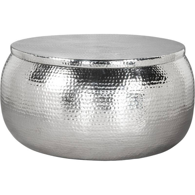 Dallas Coffee Table Aluminum Silver - ZM Home, 1 of 13