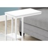 FONTOI 2-Tier C-shaped Side Table, Bedside Table with a Small Secondary Shelf for Living Room, Bedroom, White, 10.25"*25.25"*18.25" - 4 of 4