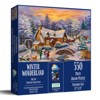 Sunsout Winter Wonderland 550 pc  Christmas Jigsaw Puzzle 37932 - 2 of 4