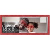 PosterPalooza | Panoramic Shabby Chic Red Picture Frame - UV Acrylic, Foam Board Backing, Hanging Hardware - 2 of 4