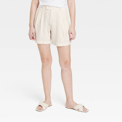 target linen shorts