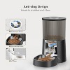 Automatic Cat and Small Dog Feeder, 4L Timed Food Dispenser with Dual Power, Easy Clean - 4 of 4