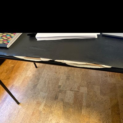 20 X 48 Folding Table Black - Plastic Dev Group : Target