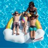 Swimline 68" Inflatable Swimming Pool 3-Person Rainbow with Clouds Island - White/Green - 4 of 4