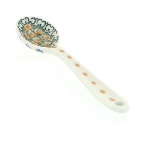 Blue Rose Polish Pottery 592 Ceramika Artystyczna Sugar Spoon - 1 of 1