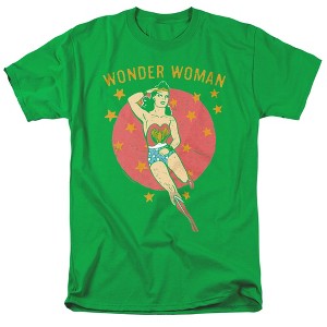 Dc Wonder Circle Adult T-Shirt - 1 of 4