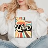 Simply Sage Market Women's Graphic Sweatshirt Retro Utah - 2 of 4