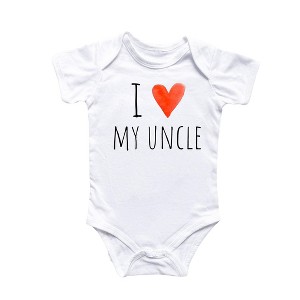Uncle Love - Baby Boy Girl Clothes Infant Onesie® Funny Cute Newborn GS1 - 1 of 1