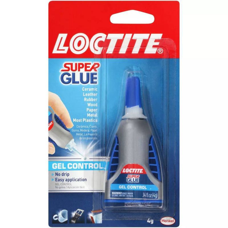 Loctite 4g Gel Control Super Glue, 1 of 7