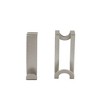 Spectrum Diversified Over the Cabinet Door Hook, 2 Count (Pack of 1), Brushed Nickel - 4 of 4