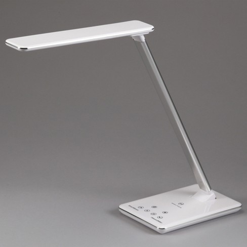 Led Power Up Desk Lamp Wireless Charging (includes Led Light Bulb) White -  Ottlite : Target