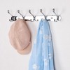 Unique Bargains Coat Zinc Alloy Wall Mounted Hook Racks - 2 of 4
