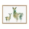 Kate & Laurel All Things Decor 18"x24" Sylvie Alpaca Fluffs Framed Canvas by Faryn Hughes Natural - 2 of 4