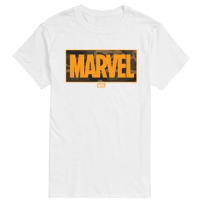 Men's - Marvel - Camo Logo Short Sleeve Graphic T-Shirt - 1 of 4