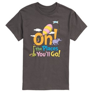 Men's - Dr. Seuss - Oh! The Places You'll Go Short Sleeve Graphic T-Shirt - 1 of 4