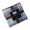 Blanket Throw - Oversized Plush Woven Polyester Fleece Plaid Throw - Breathable by Hastings Home (Horizon) - 2 of 4