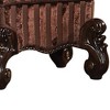 Acme Furniture Versailles Accent Chair Fabric/Cherry Oak Finish - 3 of 4