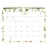 The Everygirl x Day Designer 2023-24 Academic Wall Calendar with Sticker Sheets 15"x12" Monthly Wirebound Botanica