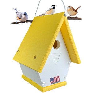 JCS Wildlife Wren, Chickadee, and Warbler Chateau Birdhouse - 1 of 4