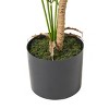 Syemin Artificial Plants Artificial Palm Tree Home Decor Fake Plant Faux Plants Indoor Outdoor Fall Decoration, Green, 30.75"*30.75"*40" - 4 of 4