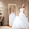 LED Mirror Full Length 71"x 28" Full Body Mirror with Light Floor Mirror Wall Mounted Mirror Freestanding dimming 3 Colors Lighting Bedroom Bathroom - 4 of 4