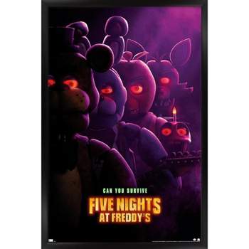 Trends International Five Nights at Freddy's Movie - Teaser One Sheet Framed Wall Poster Prints