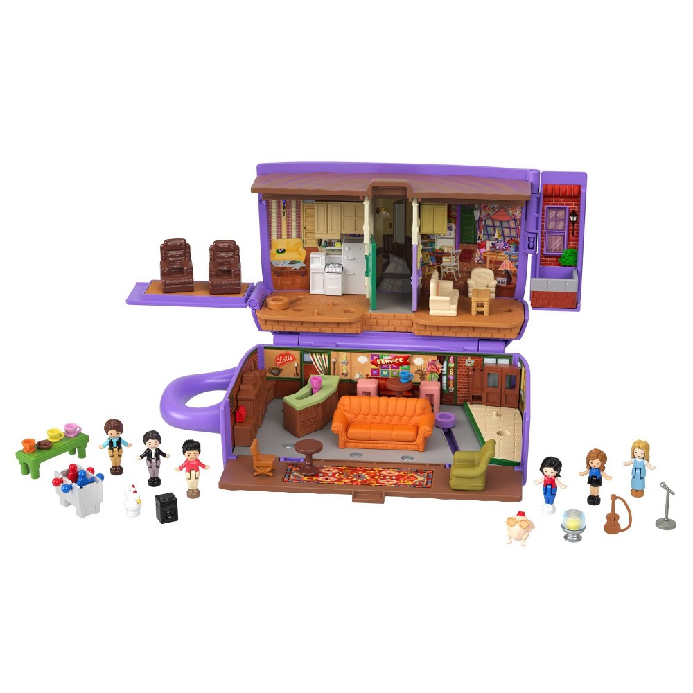 Polly Pocket Collector Friends Compact Playset with 6 Dolls