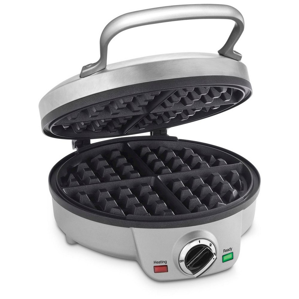 Cuisinart 4 Slice Belgian Waffle Maker -Stainless Steel WAF-200