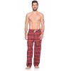 Ashford & Brooks Mens Super Soft Flannel Plaid Pajama Sleep Pants - 4 of 4