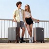 SUGIFT 20" Carry On Luggage Airline Approved, PC Hard Shell Suitcases with Spinner Wheels - 3 of 4