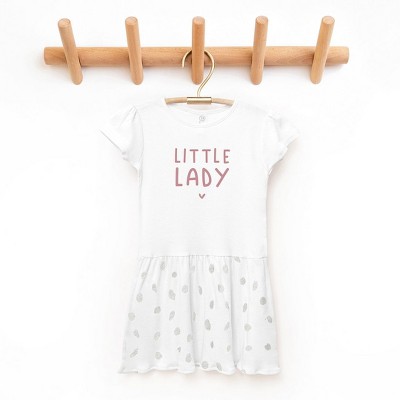 The Juniper Shop Little Lady Toddler Graphic Dress
